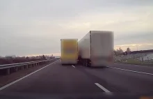 "Wyścig słoni" na węgierskiej autostradzie