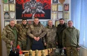 Załużny dowódca Sił Zbrojnych Ukrainy wielbiciel Bandery trafił na okładkę Time.
