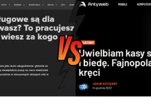 Spidersweb vs Antyweb