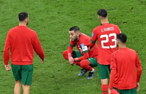 Maroko dumne z piłkarzy, nawet po porażce z Chorwacją. "Zjednoczyliśmy kraj."
