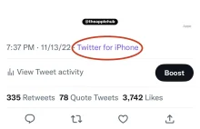 Twitter usunął możliwość sprawdzenia, z jakiego urządzenia pochodzi tweet