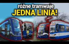 Jedyna taka linia tramwajowa w Krakowie