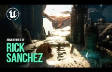 Demo Unreal Enigne 5 z Rickiem Sanchezem w roli głównej