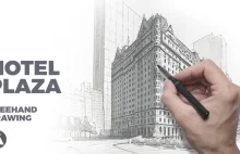 Rysuję Hotel Plaza - Kevin sam w Nowym Yorku
