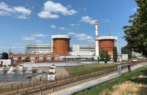 Rosyjski dron-kamikadze nad ukraińską elektrownią jądrową