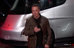 Tesla Semi z chipsami przejedzie 684 km, a z ładunkiem napojów - tylko 160 km