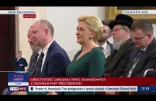 Duda znów to zrobił! Chanuka w Pałacu Prezydenckim.