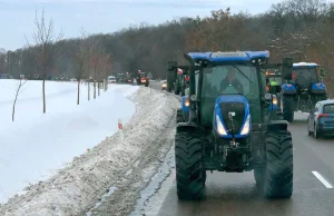 Rolnicy z Lubelskiego przeciw importowi zbóż z Ukrainy. Traktorowy protest!