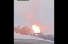 Syberia: Gazociąg zapalił się w rejonie Czuwaszja