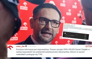 Orlen postanowił interweniować w komentarzach na wykop.pl zebrał rekord minusów