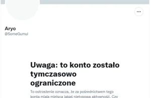 Wolnościowy Twitter Melona Mlaska ogranicza widoczność konta Aryo