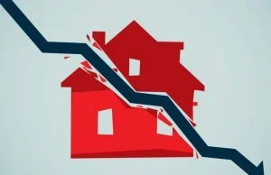 USA: Sprzedaż domów spada od 10 miesięcy