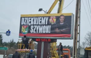 Gmina Słupno przywitała Szymona Marciniaka