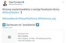 Poseł PO: przygotowaliśmy stronę #AferyObajtka na Facebooku.