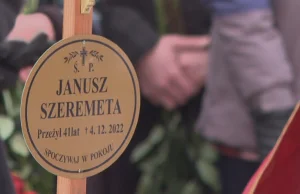 Pogrzeb Janusza Szeremety. Polski żołnierz zginął na froncie w Ukrainie