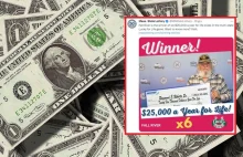 USA: Wygrał na loterii sześć razy. Wszystko zawdzięcza intuicji