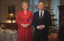Życzenia świąteczne od Pary Prezydenckiej.