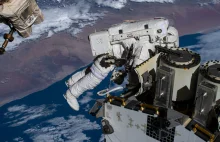 Astronauci zamontowali nowe panele słoneczne na stacji ISS