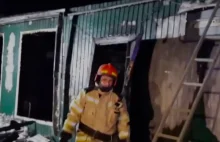 22 osoby nie żyją w pożarze niezarejestrowanego domu starców w Rosji