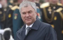 Szef Dumy Państwowej chce podnieść podatki dla Rosjan, którzy opuścili kraj