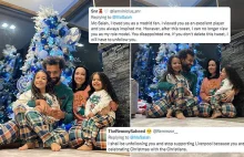 Salah criticised by Muslim fans for Christmas tree post