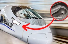 Kucany kibel w chińskim pociągu pędzącym ponad 300 km/h