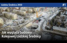 Budowa kolejowej linii średnicowej w Łodzi - reportaż