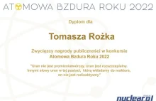 Tomasz Rożek zwyciężył w konkursie na atomową bzdurę roku 2022