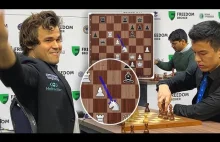 Partia, po której Magnus Carlsen został mistrzem świata w blitzu