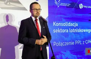 Tajemnice spółki CPK. Uniki wiceministra Horały po pytaniach o zarobki