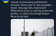 U Ochojskiej stabilnie: nie wierzy polskiej SG, ale wierzy białoruskim służbom