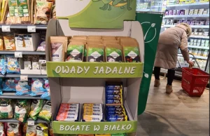 Robaki do jedzenia już w polskich sklepach