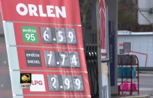Orlen i ceny paliw / Fakty TVN 01.01.2023