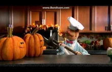 Swedish chef making a pumpkin pie - The Muppets