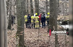 Turysta z Niemiec zaginął koło Zamku Książ. Dziś znaleziono jego ciało