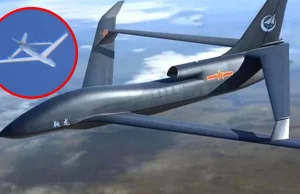 Myśliwce pierwszy raz przechwyciły potężny chiński dron