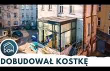 Sprytnie powiększył mieszkanie w centrum Wrocławia! Kawalerka zyskała duży salon