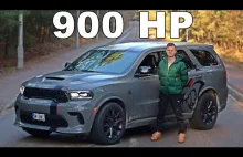 Kupił rodzinne auto do wożenia dzieci: 900 HP Dodge Durango SRT Hellcat!