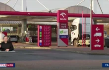Materiał TVP o wyższych cenach paliwa w Europie