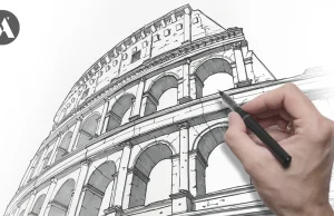 Rysunek na dziś - Colosseum w Rzymie