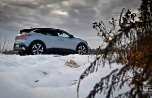 Przejście przez zero. Renault Megane E-Tech - zimowy test