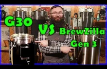 Automatyczne kociołki do warzenia piwa - Grainfather G30 vs BrewZilla 35L Gen 3
