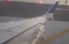 Boeing 737 szoruje skrzydłem podczas lądowania