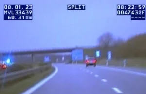 Polka pędziła niemiecką autostradą pod prąd. Zatrzymała ją kolczatka