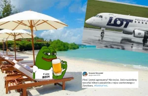 Zanzibar: obsługa samolotu wyprosiła ekipę turystów z Polski bo byli zbyt pijani