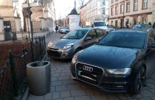 Krakowscy mistrzowie parkowania. Straż miejska pokazała zdjęcia