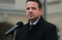 Prezydent Warszawy Rafał Trzaskowski pojechał do Kijowa