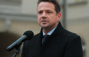 Prezydent Warszawy Rafał Trzaskowski pojechał do Kijowa