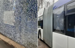 Nastolatkowie, którzy strzelali do autobusów i tramwajów uciekli.