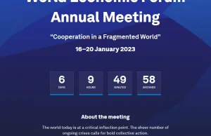 Wyciekła lista uczestników Światowego Forum Ekonomicznego w Davos